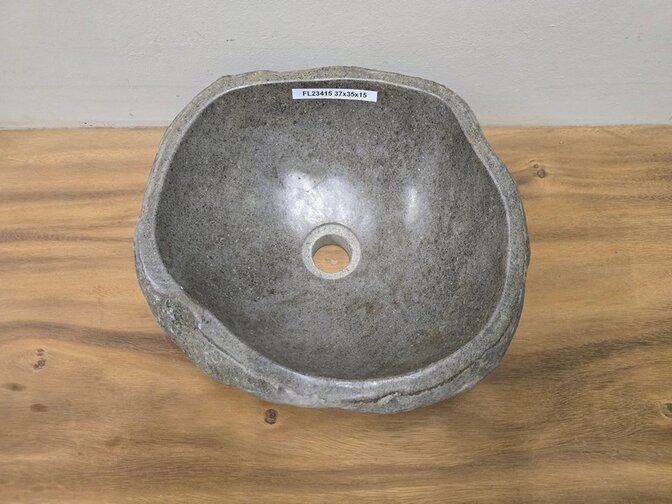Waskom Natuursteen - 37x35x15cm - FL23415
