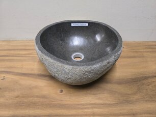 Waskom Natuursteen - 37x37x15cm - FL23417