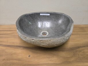Waskom Natuursteen - 42x35x15cm - FL23418