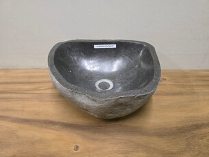 Waskom Natuursteen - 37x30x15cm - FL23419