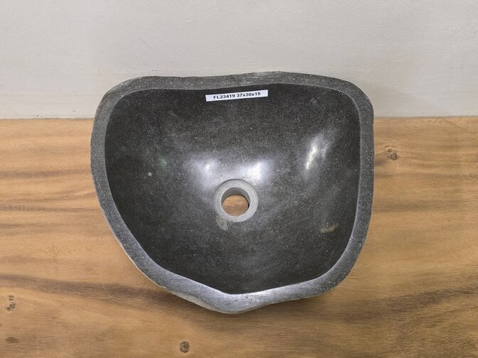 Waskom Natuursteen - 37x30x15cm - FL23419