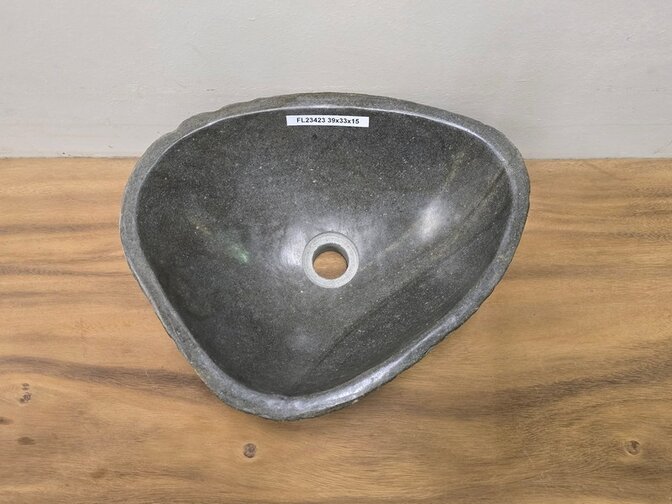 Waskom Natuursteen - 39x33x15cm - FL23423