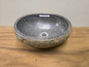 Waskom Natuursteen - 40x33x15cm - FL23426