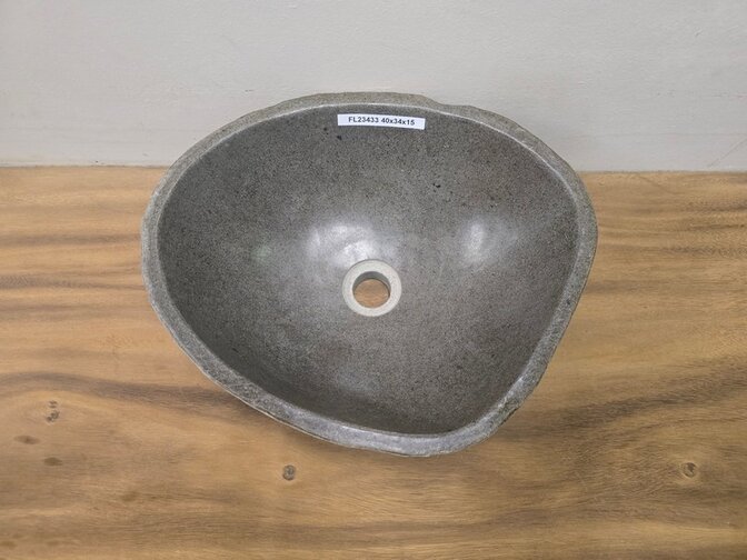 Waskom Natuursteen - 40x33x15cm - FL23433