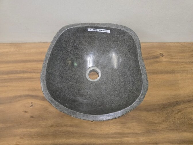 Waskom Natuursteen - 35x35x15cm - FL23434