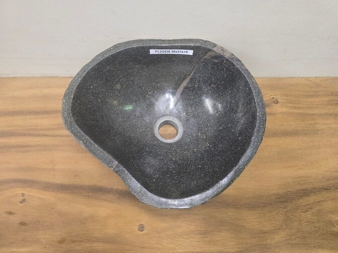 Waskom Natuursteen - 36x31x15cm - FL23438