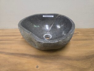 Waskom Natuursteen - 36x31x15cm - FL23438