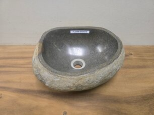 Waskom Natuursteen - 37x31x15cm - FL23440