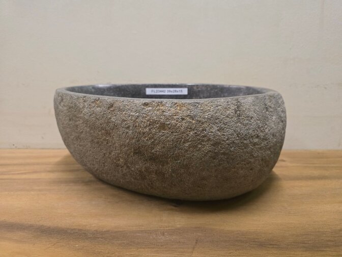 Waskom Natuursteen - 39x28x15cm - FL23442