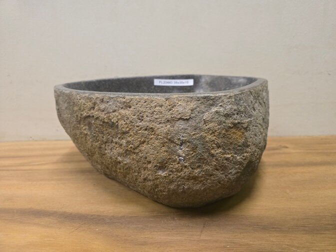 Waskom Natuursteen - 36x30x15cm - FL23443