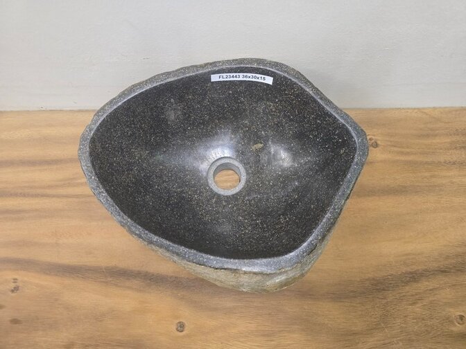 Waskom Natuursteen - 36x30x15cm - FL23443