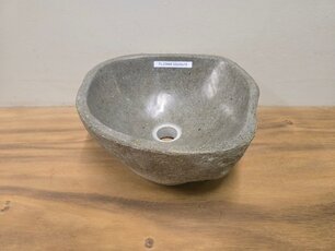 Waskom Natuursteen - 32x30x15cm - FL23444