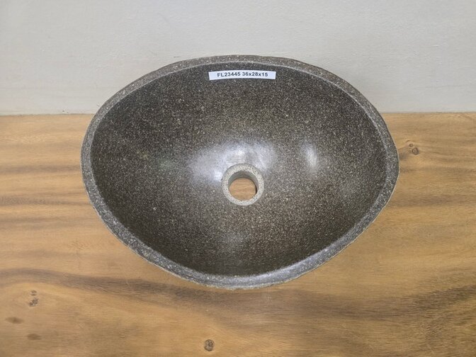 Waskom Natuursteen - 36x28x15cm - FL23445