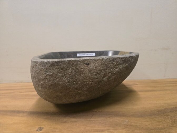 Waskom Natuursteen - 34x34x15cm - FL23447