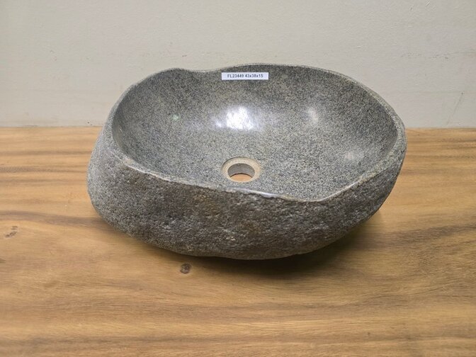 Waskom Natuursteen - 43x38x15cm - FL23449