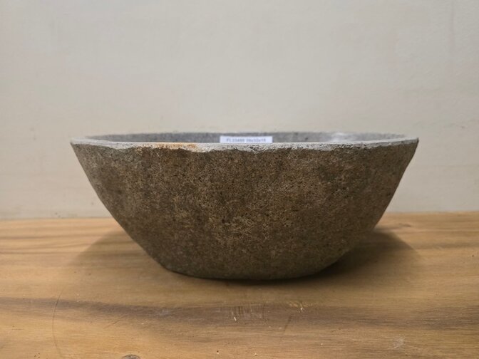 Waskom Natuursteen - 39x32x15cm - FL23455