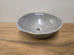 Waskom Natuursteen - 39x32x15cm - FL23455