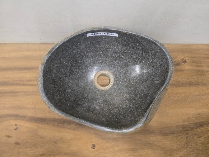 Waskom Natuursteen - 37x31x15cm - FL23457