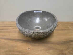 Waskom Natuursteen - 34x33x15cm - FL23460