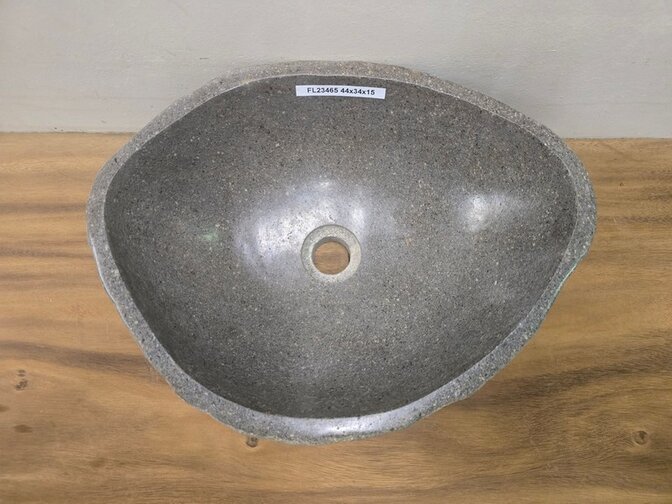Waskom Natuursteen - 44x34x15cm - FL23465