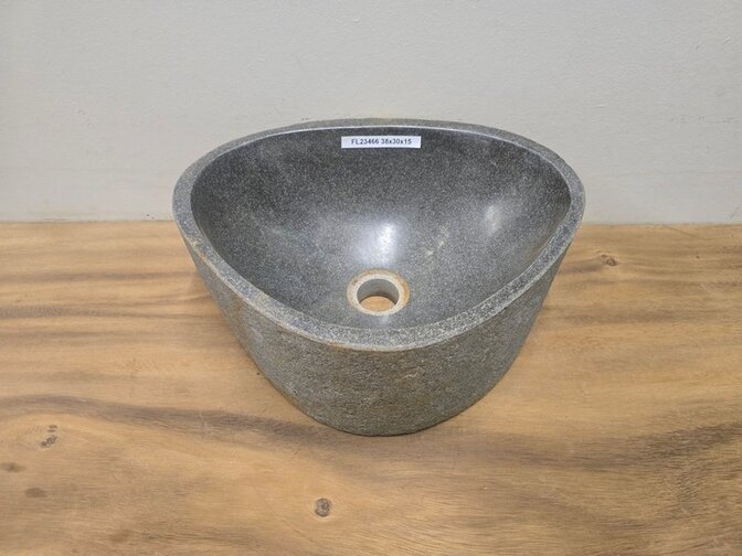 Waskom Natuursteen - 38x38x15cm - FL23466