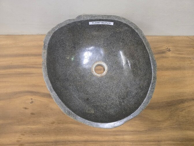 Waskom Natuursteen - 40x37x15cm - FL23467