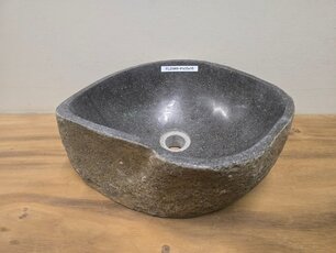 Waskom Natuursteen - 41x33x15cm - FL23469