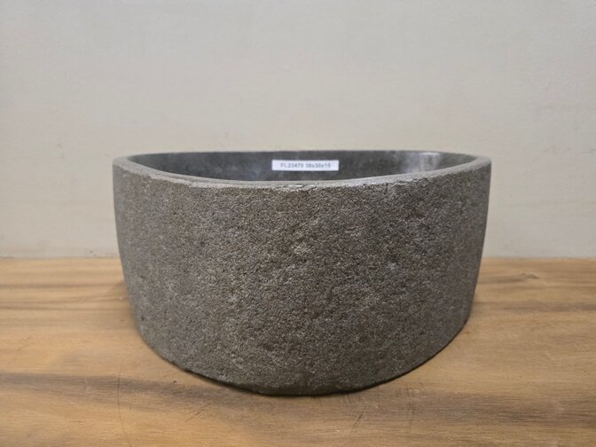 Waskom Natuursteen - 38x30x15cm - FL23470