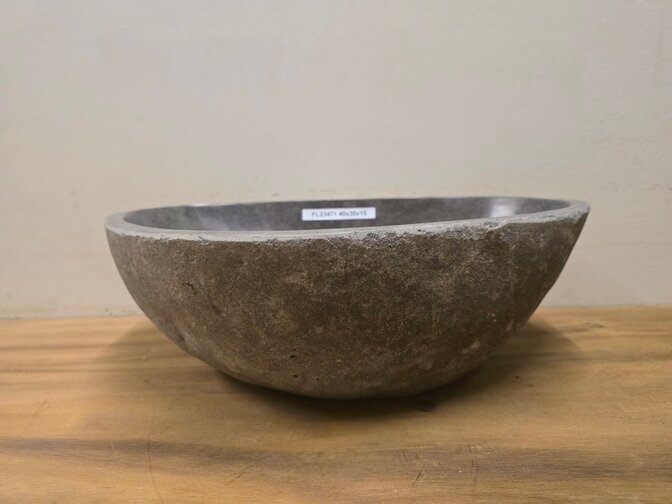 Waskom Natuursteen - 40x30x15cm - FL23471