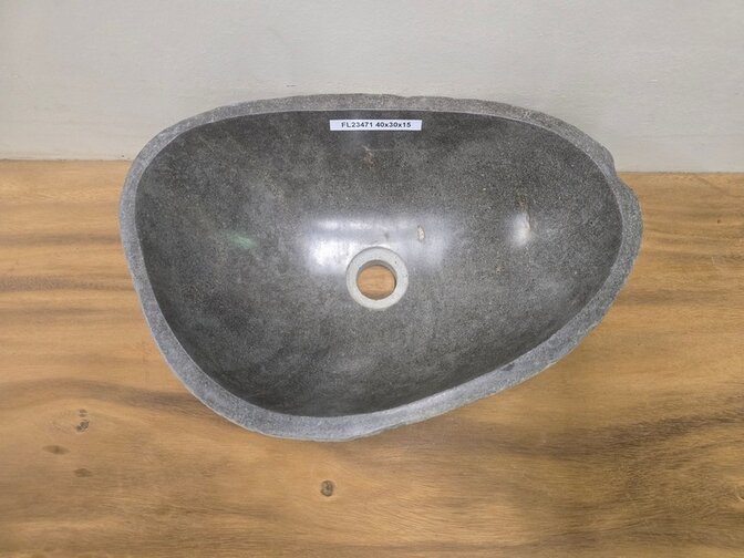 Waskom Natuursteen - 40x30x15cm - FL23471