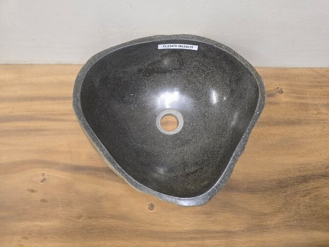 Waskom Natuursteen - 38x34x15cm - FL23475