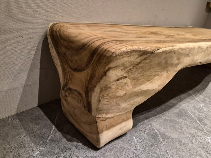 Massieve salontafel 50x195x41cm