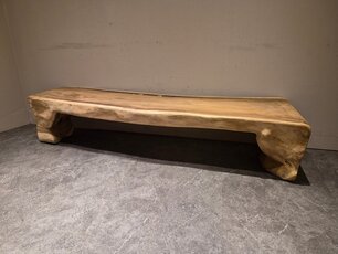 Massieve salontafel 50x195x41cm