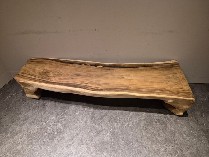 Massieve salontafel 50x195x41cm