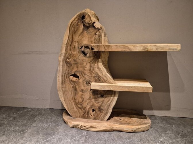 Suarhouten Meubel - Boekenplank/Display