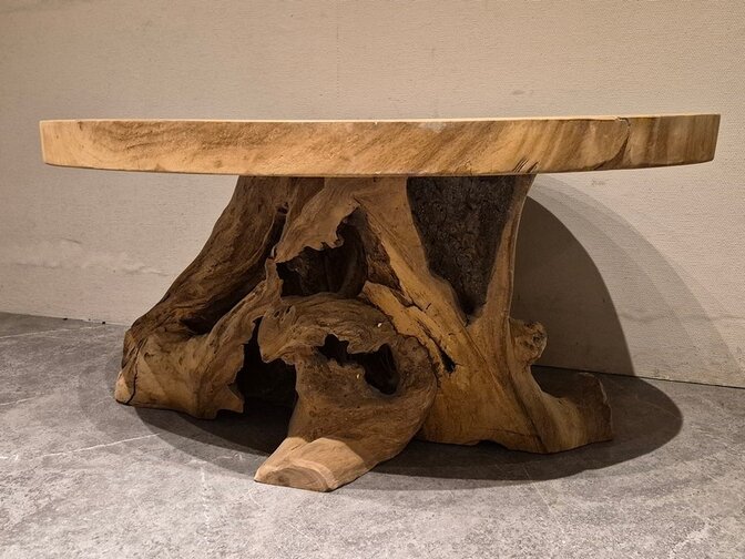 Ovale salontafel 65x100cm - AG2559-15