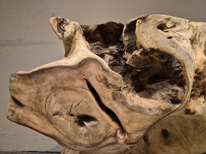 Massief houten sidetable 45x125x80cm - AG2577-05