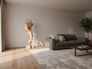 Teak Wortel Sculptuur - 40x40x150cm