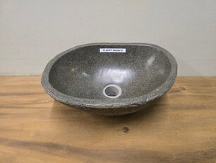 Waskom Natuursteen - 36x26x15cm - FL23477
