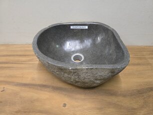 Waskom Natuursteen - 36x30x15cm - FL23479