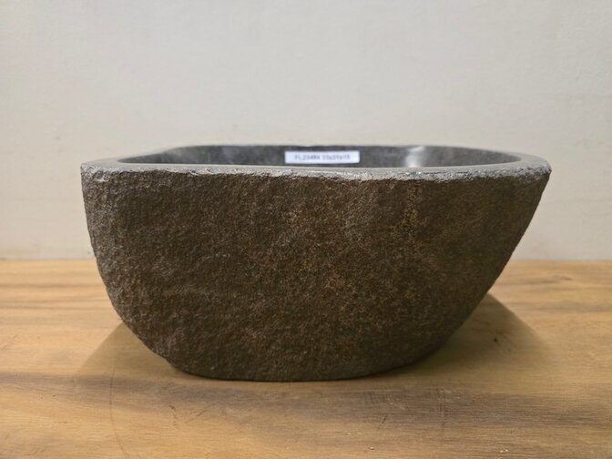 Waskom Natuursteen - 33x31x15cm - FL23484