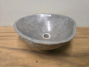 Waskom Natuursteen - 42x35x15cm - FL23489