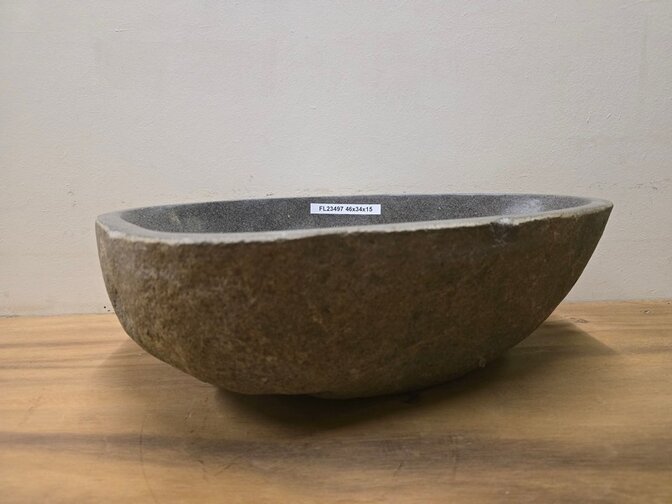 Waskom Natuursteen - 46x34x15cm - FL23497