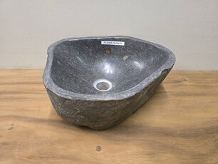 Waskom Natuursteen - 39x34x15cm - FL23498