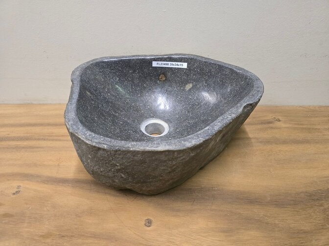 Waskom Natuursteen - 39x34x15cm - FL23498