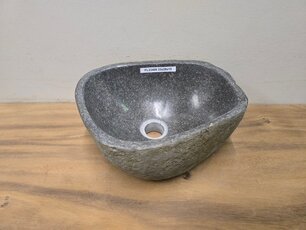 Waskom Natuursteen - 33x28x15cm - FL23499
