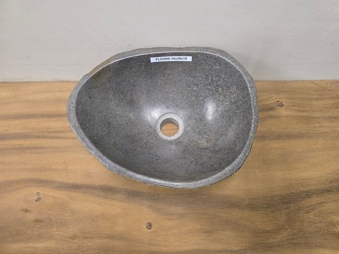 Waskom Natuursteen - 36x28x15cm - FL23500
