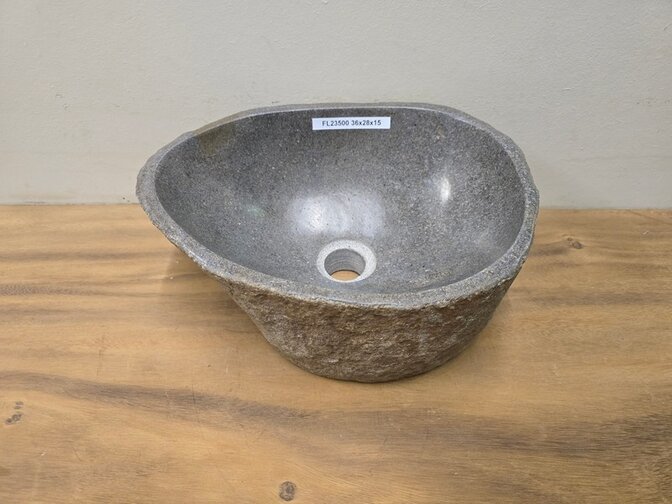 Waskom Natuursteen - 36x28x15cm - FL23500