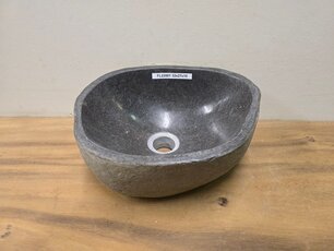 Waskom Natuursteen - 32x27x15cm - FL23501