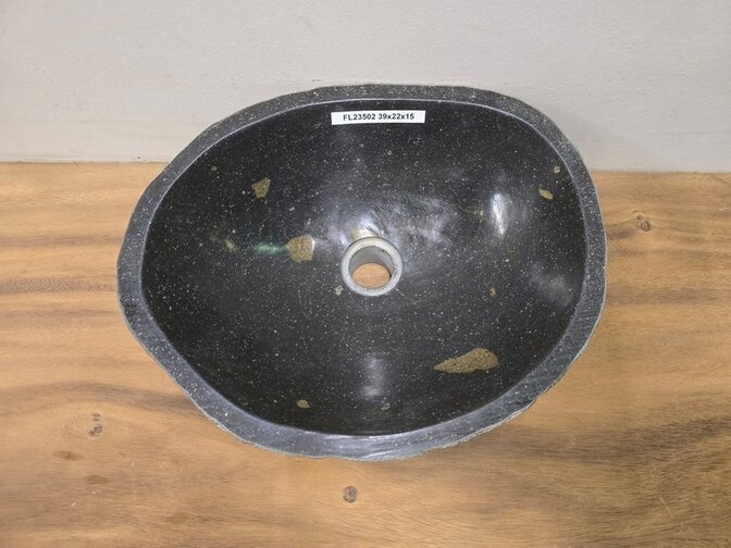 Waskom Natuursteen - 39x32x15cm - FL23502